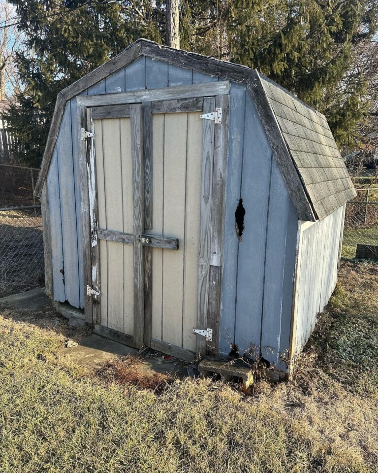 Shed Teardown and Removal Columbus OH Junk Removal