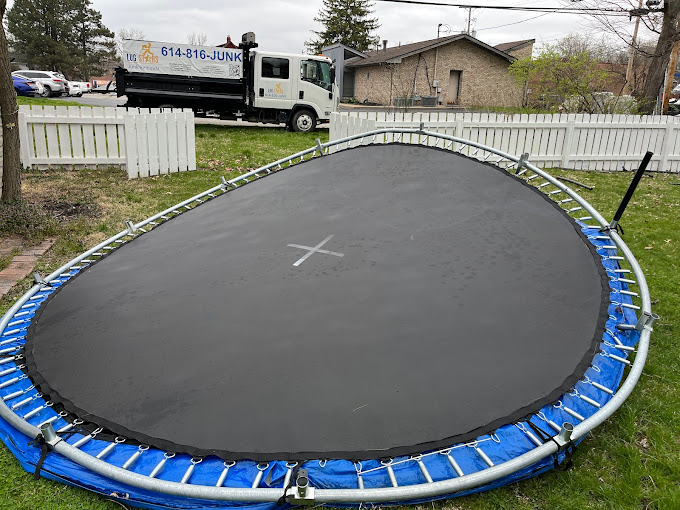 trampoline removal - Lug Stars Junk Removal - Columbus OH