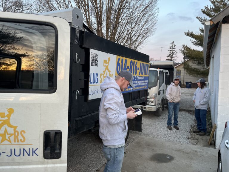 commercial junk removal trucks disposal haul away haul off