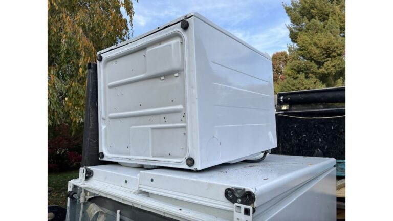 appliance dishwasher washer dryer refrigerator fridge removal recycling hauling haul off removal