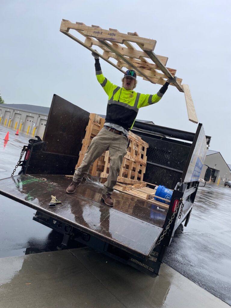 Warehouse Pallet Removal